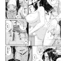 【エロ漫画】上司を連れて帰宅した夫達を招き入れる巨乳人妻…夫が酔いつぶれた後自ら服を脱いでご主人様にご奉仕をする！【唄飛鳥：十月十日性妻の日々】