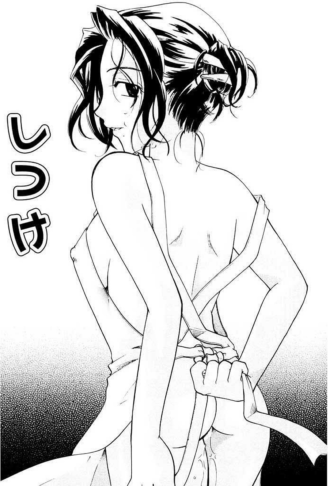 【エロ漫画】ショタ息子を誘惑しちゃう淫乱お姉さん…フェラをして生ハメ中出しいちゃラブセックスで近親相姦セックスしちゃう【いとうえい：しつけ】
